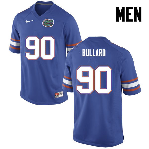 Florida Gators Men #90 Jonathan Bullard College Football Blue